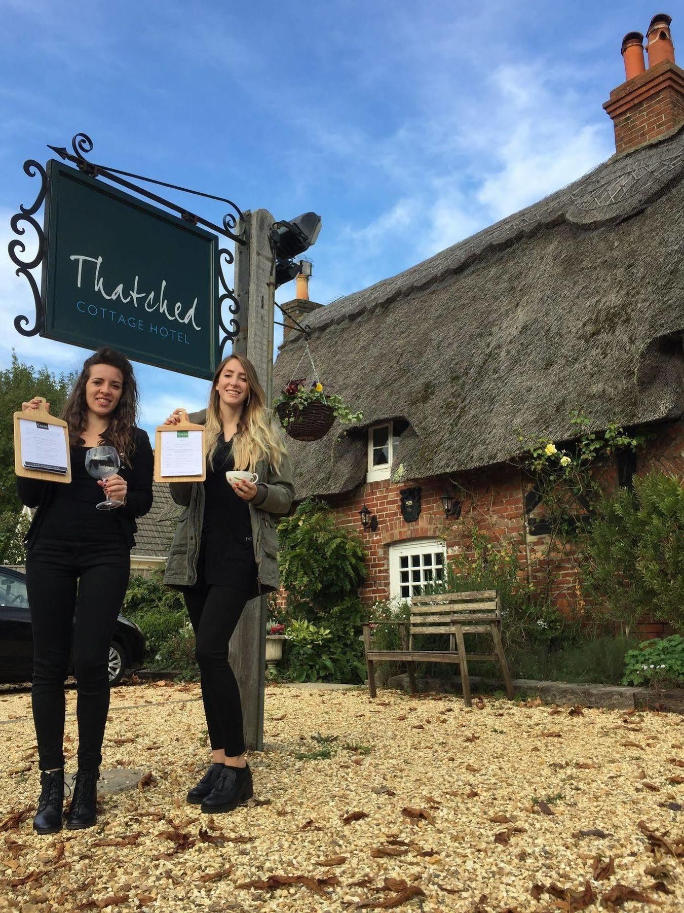 Thatched Cottage Hotel Brockenhurst Exterior foto